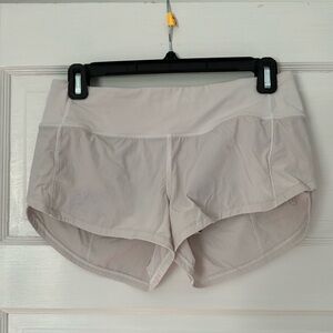LULULEMON white short shorts
